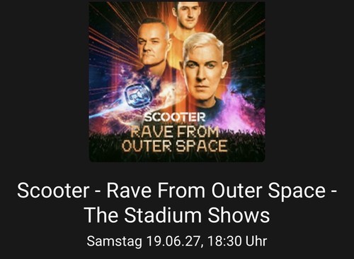 Scooter rave from outer - scooter,