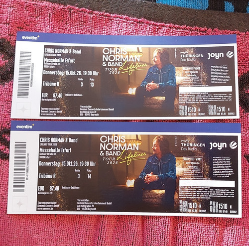 Chris norman band 2 - band, tickets