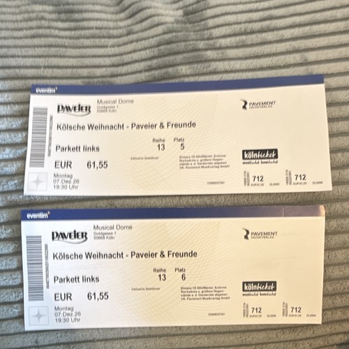 Tickets kölsche weihnacht - 2,
