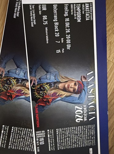Anastacia konzert berlin - konzert,