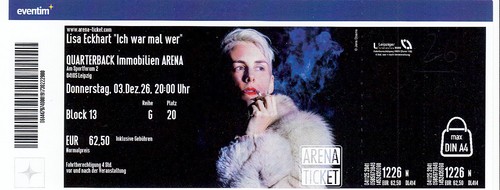 Lisa eckhart ich war - war, mal