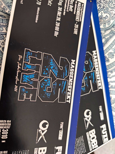 Massendefekt konzert tickets - ,