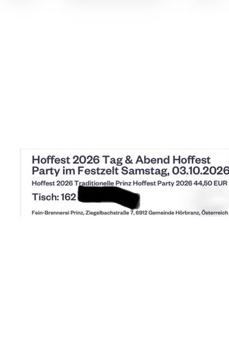 Tickets vorderer bereich - 2,