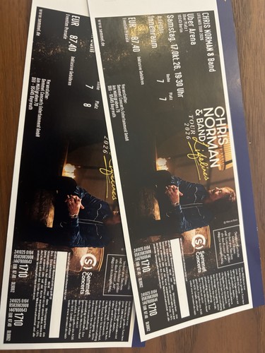 Tickets chris norman band - tickets,