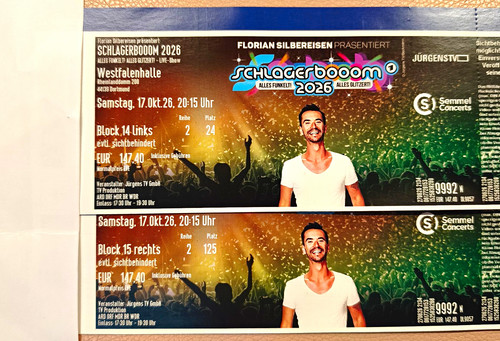 Tickets schlagerboom 2026 - tickets,