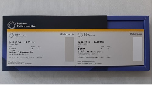 Tickets berliner - 2x,