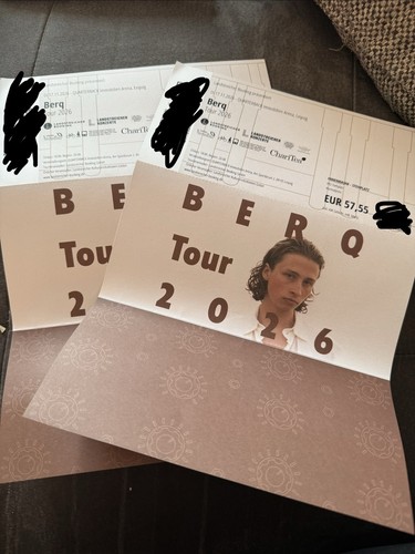 Berg tour 2026 2 tickets - berg,