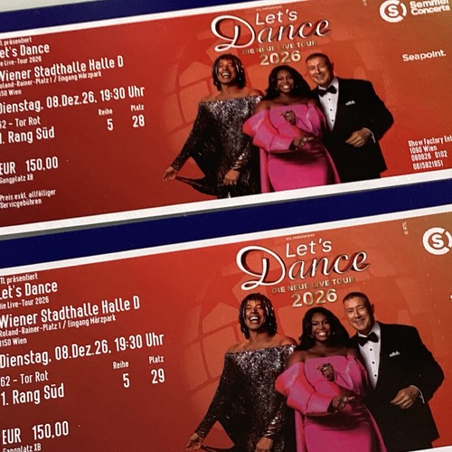 Tickets let dance - 2,