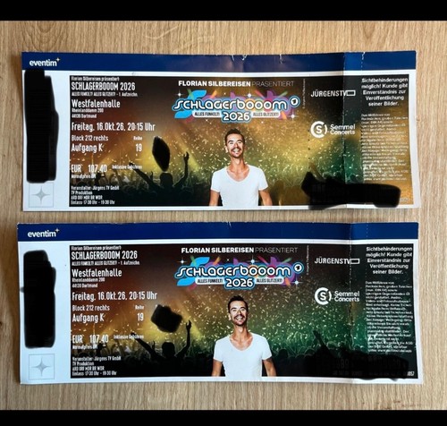 Tickets schlagerboom - 2,