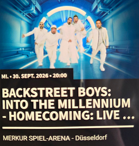 Tickets backstreet boys - backstreet,