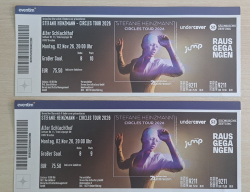 Stefanie heinzmann tickets - stefanie,