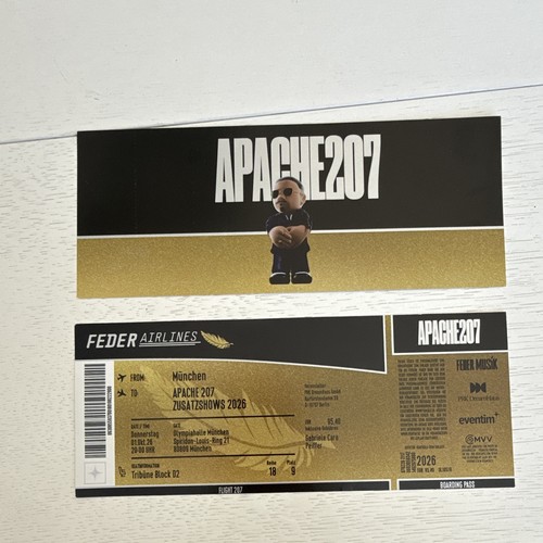Apache 207 2 tickets - 207, –
