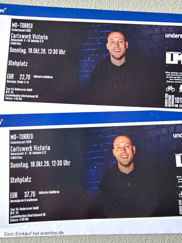 Tickets torres - 2, mo-torres