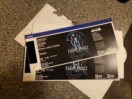 2x1 ticket für future palace - für,
