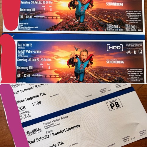 Ralf schmitz tickets - 2,
