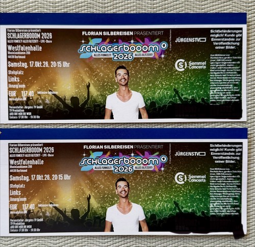 Tickets für schlagerboom - x,