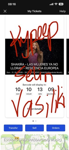 Shakira october tickets - shakira, 11