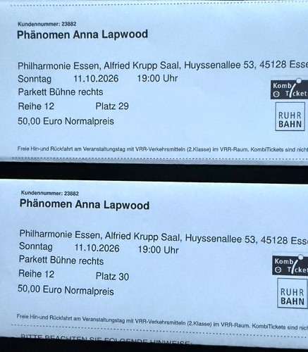 tickets