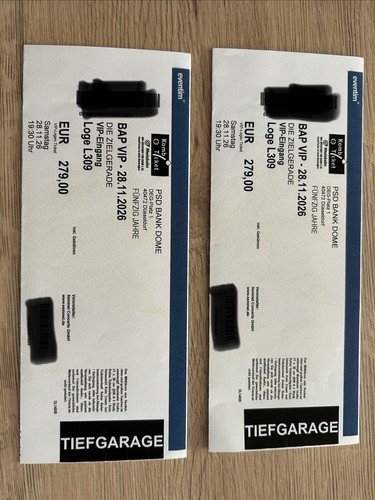 Bap vip die zielgerade loge - die,