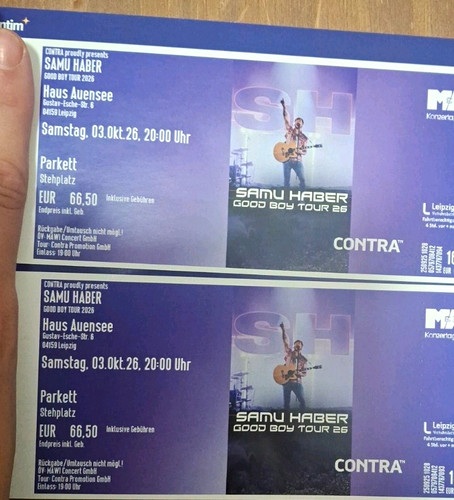 Samu haber 2 tickets - haber, –