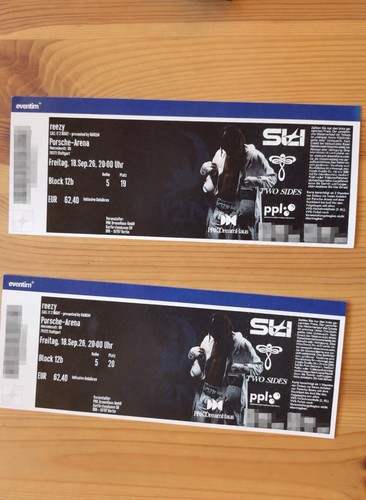 Reezy tickets stuttgart - 2x,