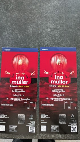 Tickets ina müller in - 2,