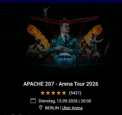 Apache 207 2 stehplatz - 207,