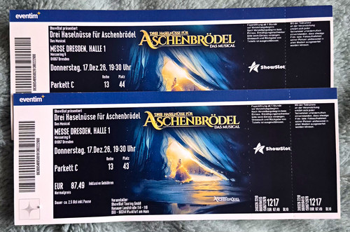 Tickets drei haselnüsse - tickets,