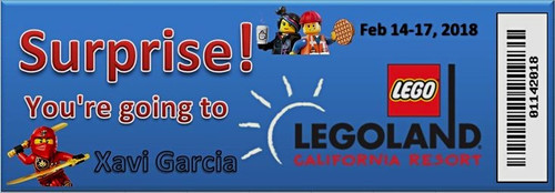 Online legoland tickets - 2,
