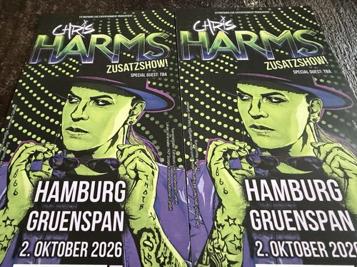 Chris harms tickets hamburg - harms,