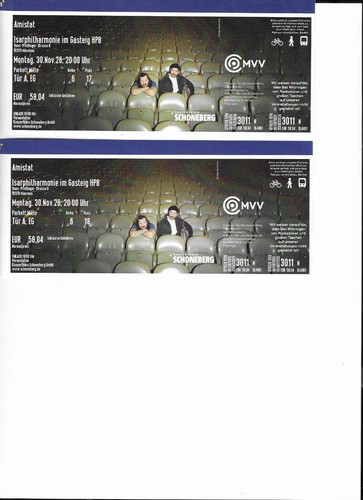 Ticket konzert amistat - ticket,