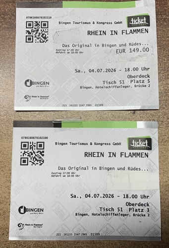 Tickets 2026 rhein in - tickets,