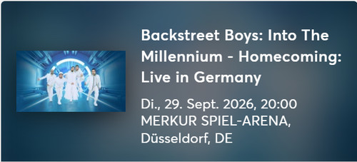 Backstreet boys homecoming - backstreet,