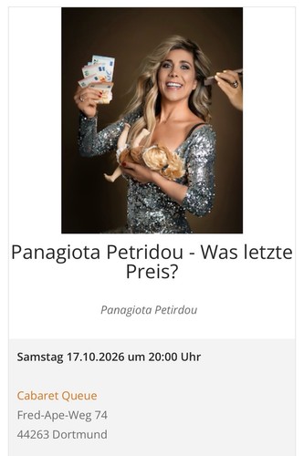 Panagiota petridou was - was, letzte