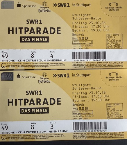 Swr hitparade das finale - swr,