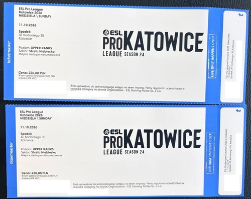 Tickets esl pro league - 2,