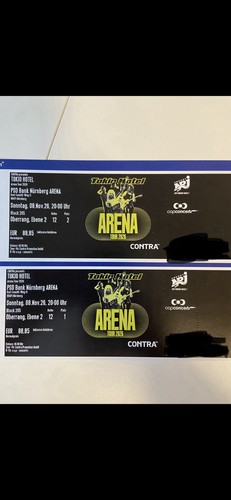 Tokio hotel tickets - hotel, 2