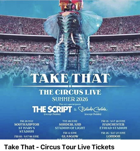 Tickets for take - 2,