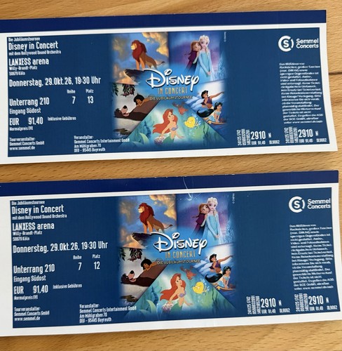 Tickets disney concert - disney, in