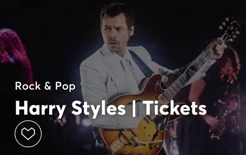 Harry styles konzerttickets
