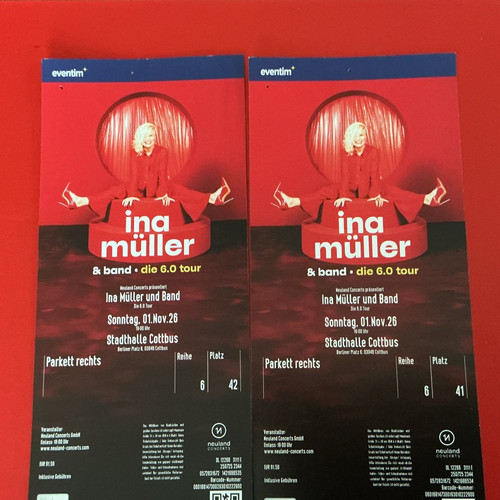 Tickets ina müller - tickets,
