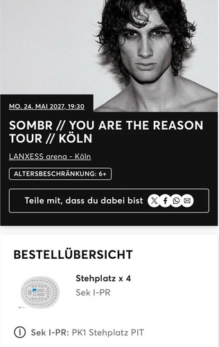 Sombr you are - sombr, tour