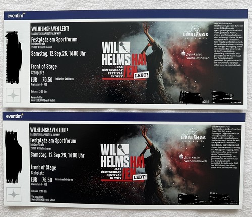 Tickets wilhelmshaven lebt - wilhelmshaven,