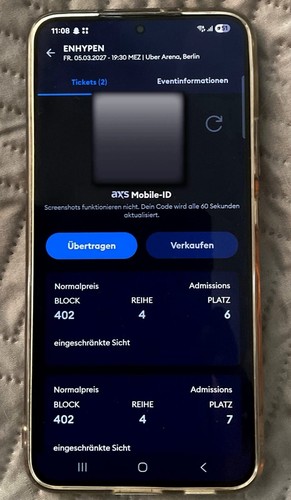 Enhypen tickets uber - enhypen, 2
