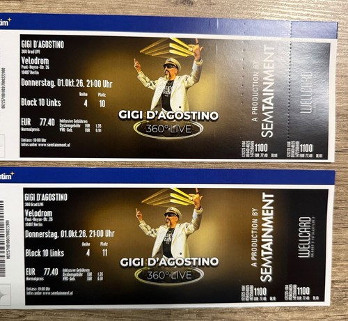 Gigi agostino tickets - gigi,