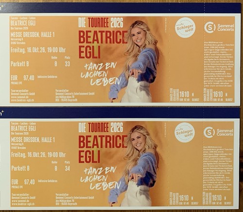 Beatrice egli tickets - beatrice,