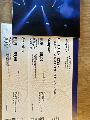 Tickets für die toten - x,
