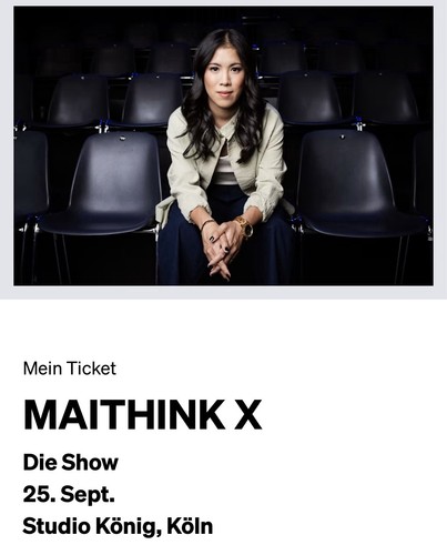 Maithink tickets - x, x“
