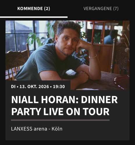 Niall horan dinner party live - niall,
