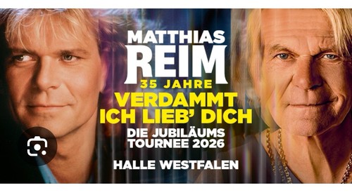 Matthias reim tickets am - reim, 2